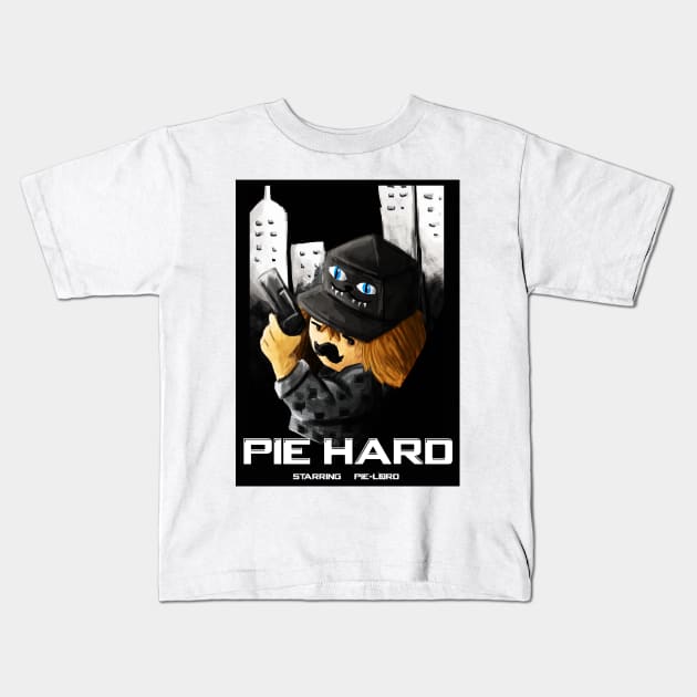 Pie Hard Kids T-Shirt by ThePieLord